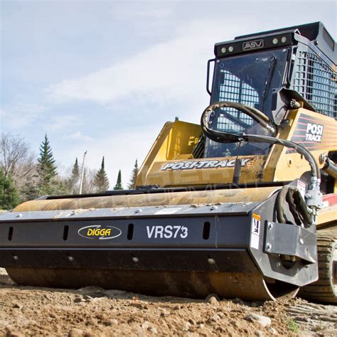 skid steer rollers|roller attachment for skid steer.